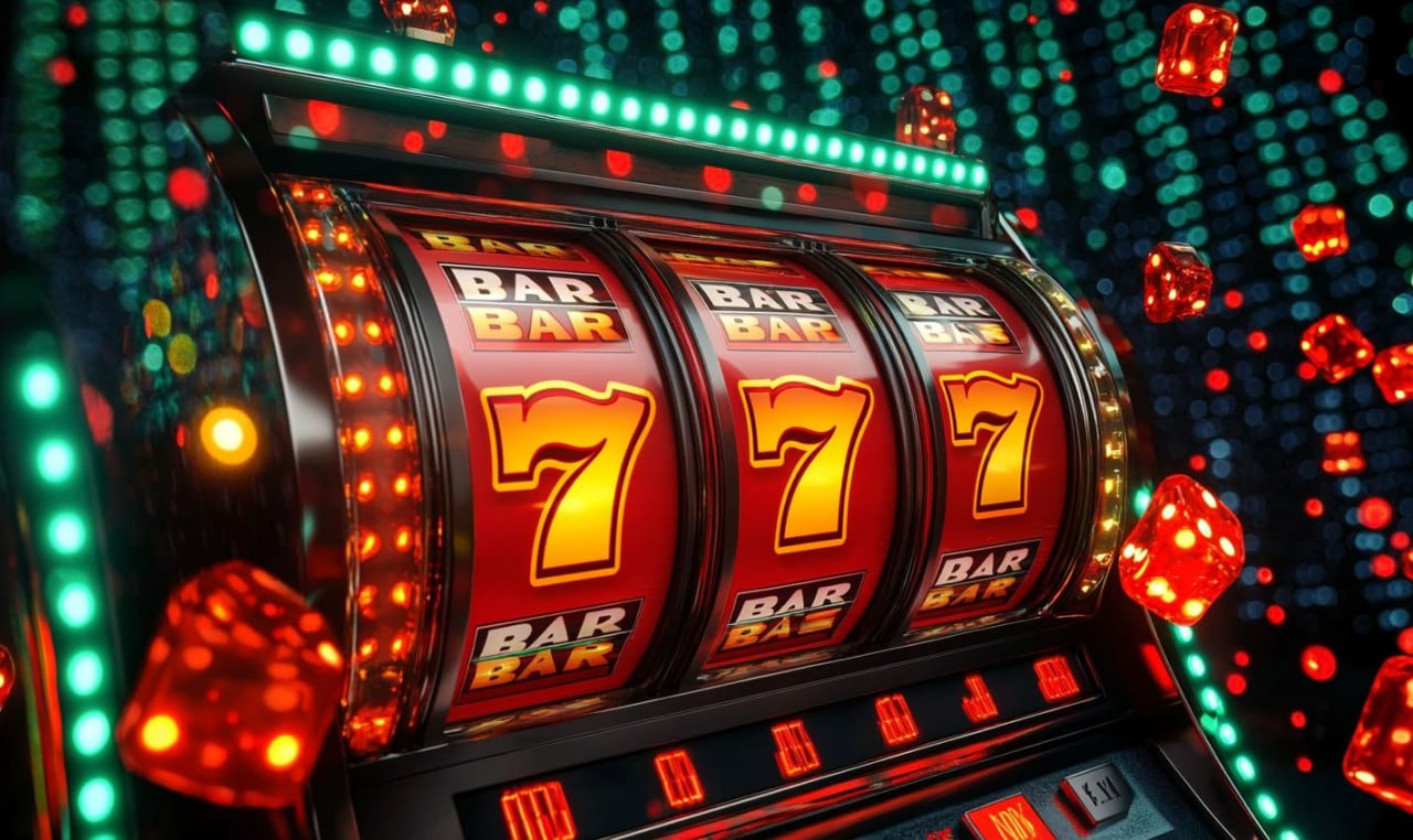 Monster digital dengan efek tabrakan